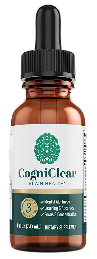 CogniClear dropper bottle, 1 fl oz (30 mL)